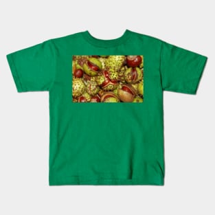 horse chestnut - conkers Kids T-Shirt